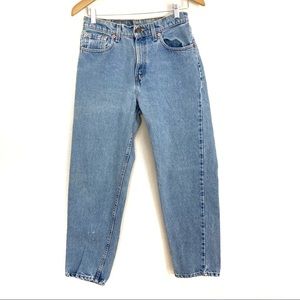 VTG Levi's 560 Loose Fit Straight‎ Light Jeans Junior’s Sz 9